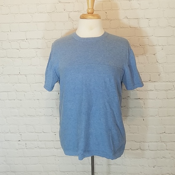 Banana Republic Sweaters - Banana republic blue shirt sleeve sweater